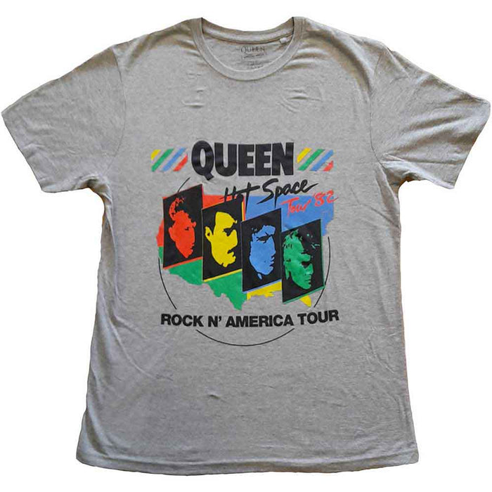 Queen Back Chat Grey Large T-Shirt