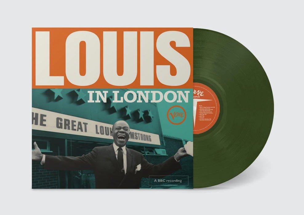 Louis Armstrong Louis In London Vinyl LP Green Colour 2024