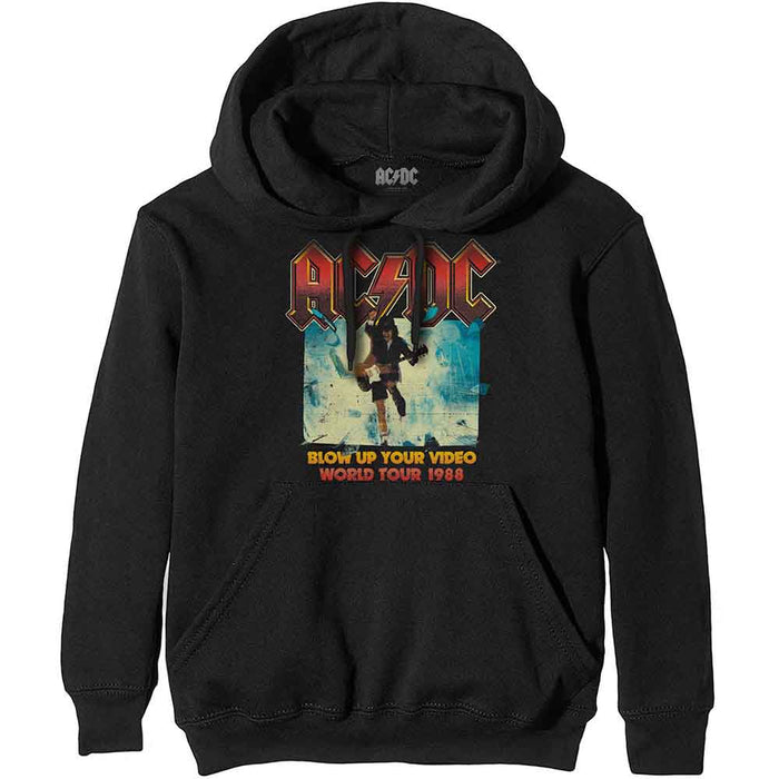 AC/DC Blow Up Your Video Black Small Hoodie