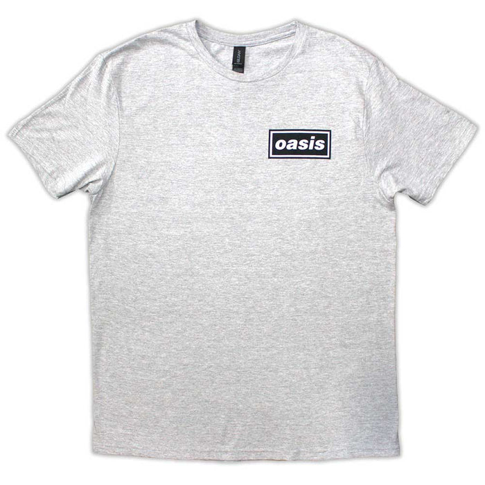 Oasis Definitely Maybe Promo Grey Large T-Shirt