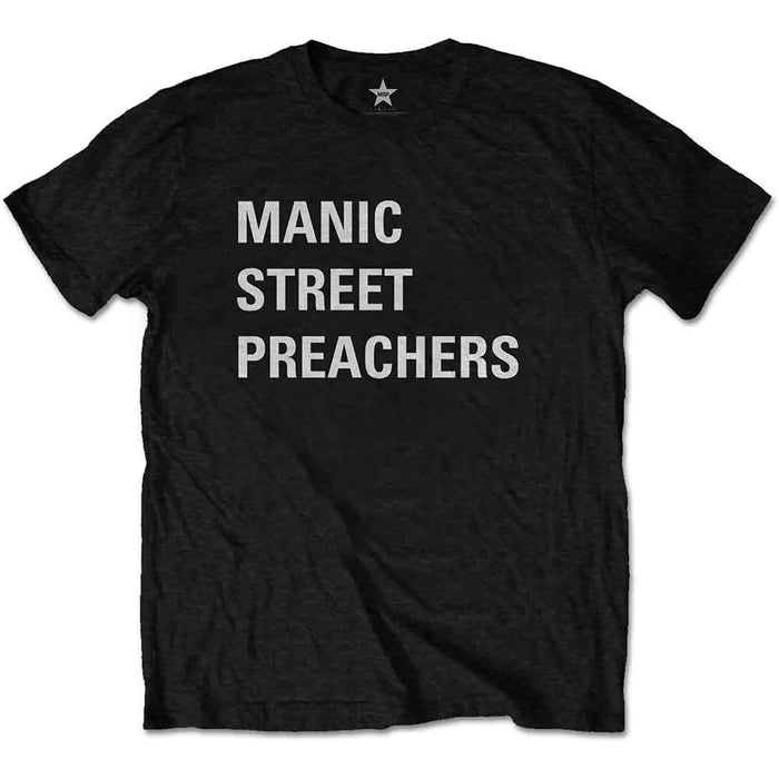 Manic Street Preachers Black Small Unisex T-Shirt