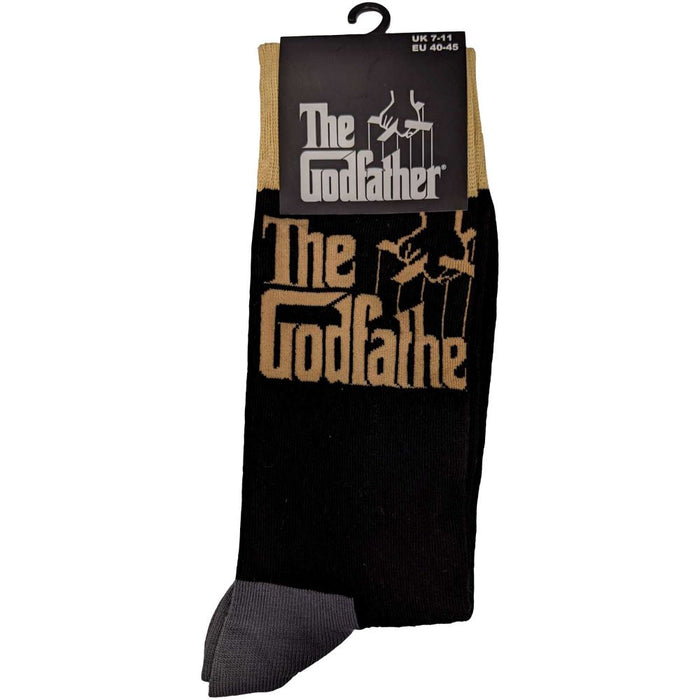 The Godfather Unisex Ankle Socks: Logo Gold (Uk Size 7 - 11)