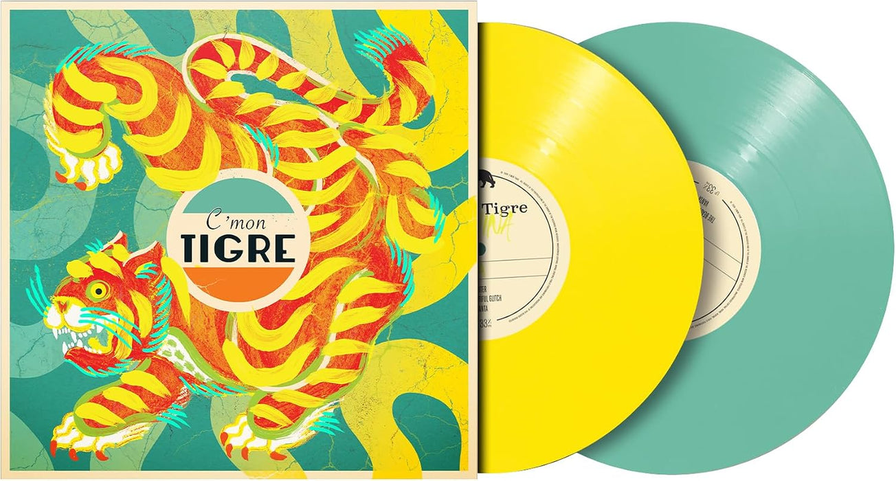 C'mon Tigre Lumina Vert & Jaune Vinyl LP Yellow And Seafoam Green Colour  Due Out 02/10/26