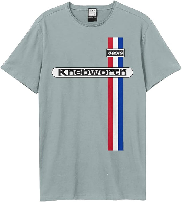 Oasis Knebworth Vintage Blue X-Large T-Shirt