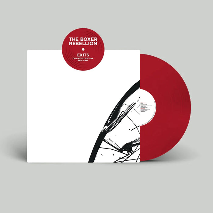 The Boxer Rebellion Exits Vinyl LP Opaque Red Colour 2023