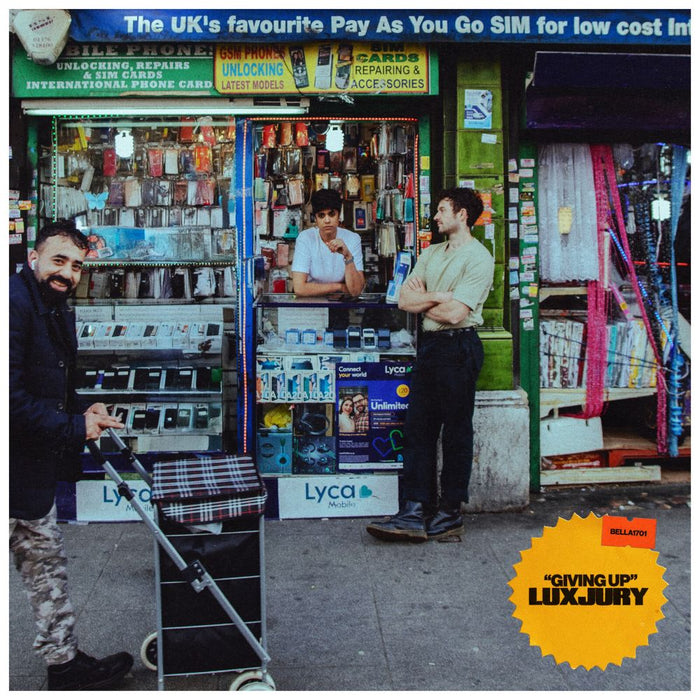 LuxJury Giving Up Vinyl LP Clear Colour Due Out 27/03/26