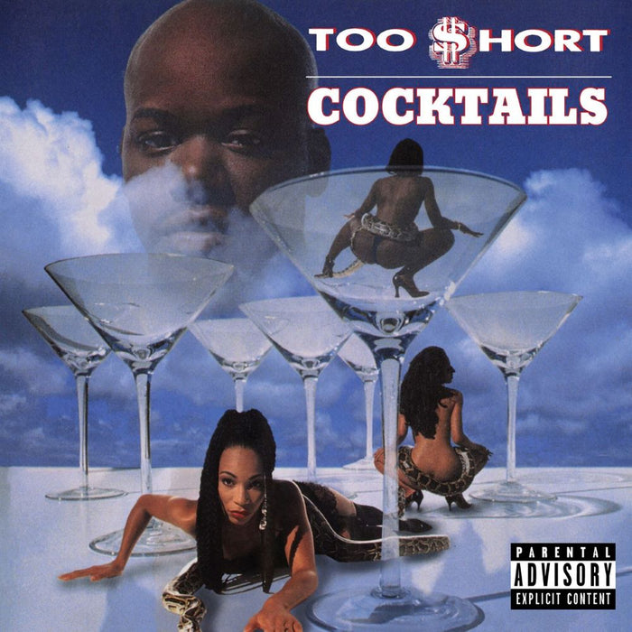 Too $Hort Cocktails Vinyl LP Ultra-Clear Opaque BlueJay & Silver Splatter Colour Black Friday 2024