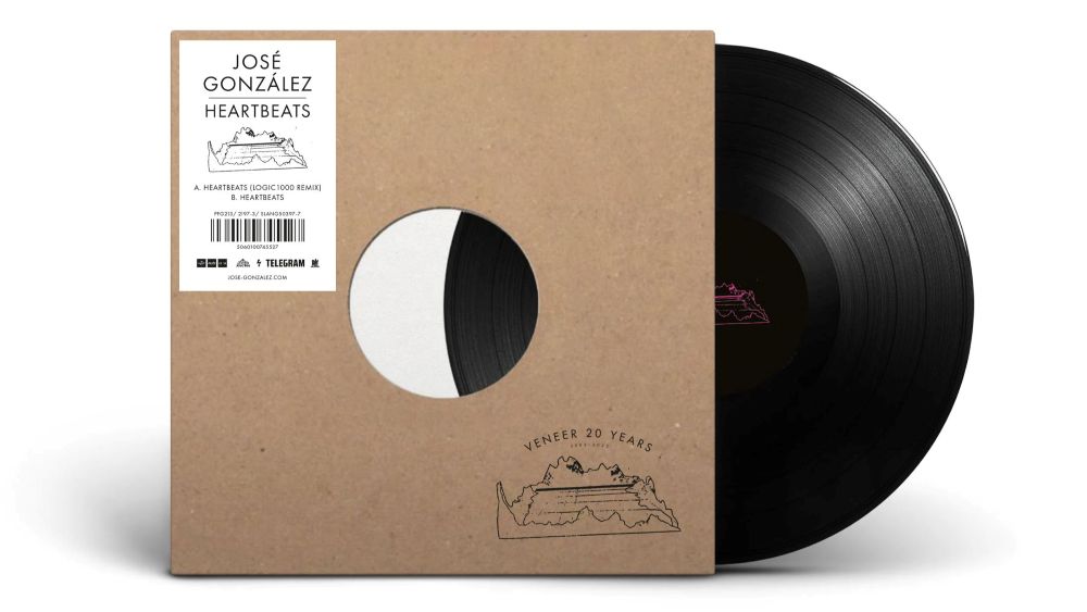 José González Heartbeats (Logic1000 Remix) 7" Vinyl Single 2025