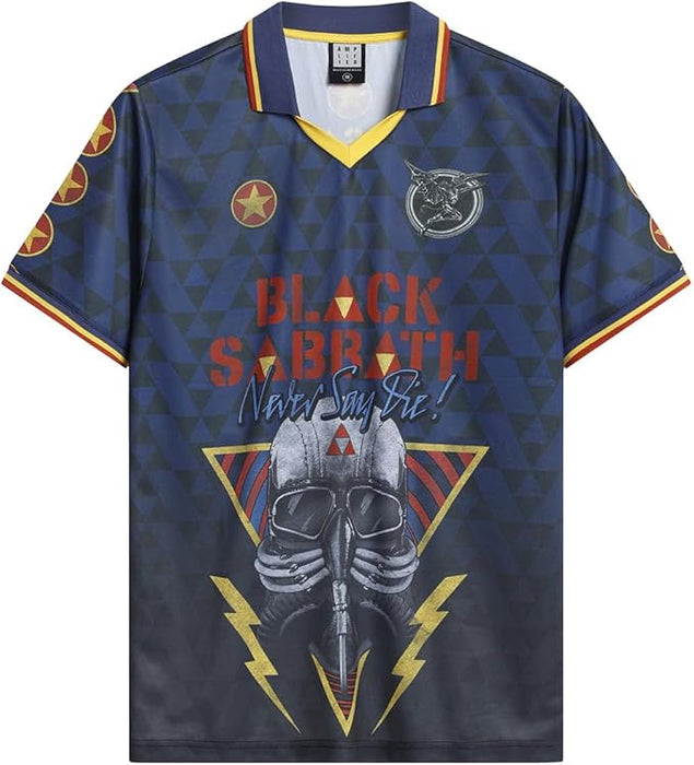 Black Sabbath Never Say Die Football Jersey XX-Large T-Shirt