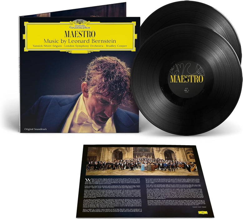 London Symphony Orchestra Yannick Nzet-Sguin Bradley Cooper  Maestro: Music by Leonard Bernstein Vinyl LP 2023