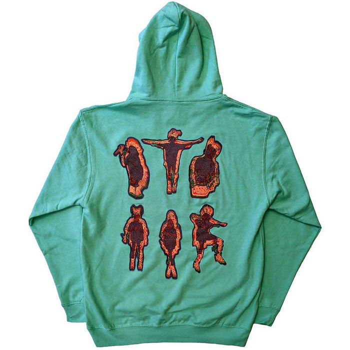 Billie Eilish Silhouettes Green X-Large Hoodie