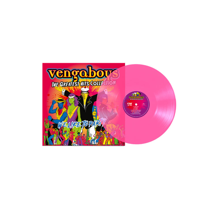 The Vengaboys The Greatest Hits Collection Vinyl LP Transparent Pink Colour 2024