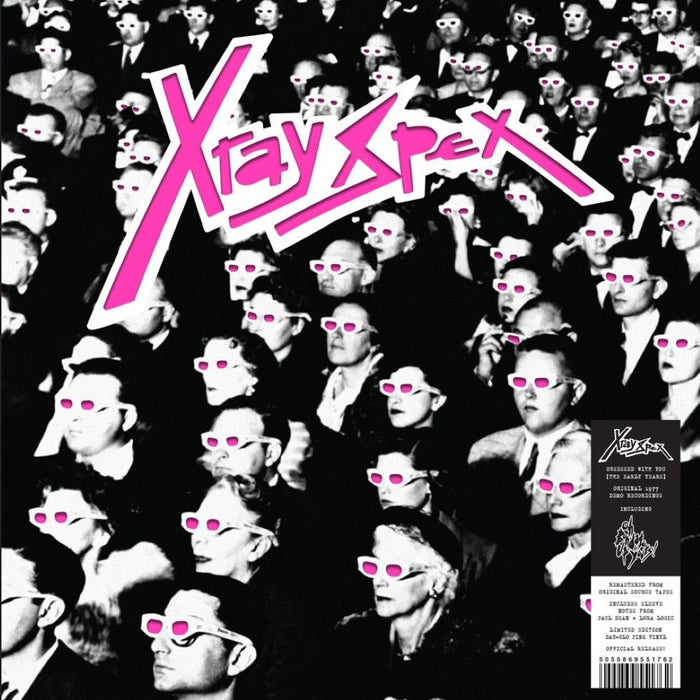 X-Ray Spex Obsessed With You (The Early Years) Vinyl LP Neon Pink Colour Due Out 22/05/26