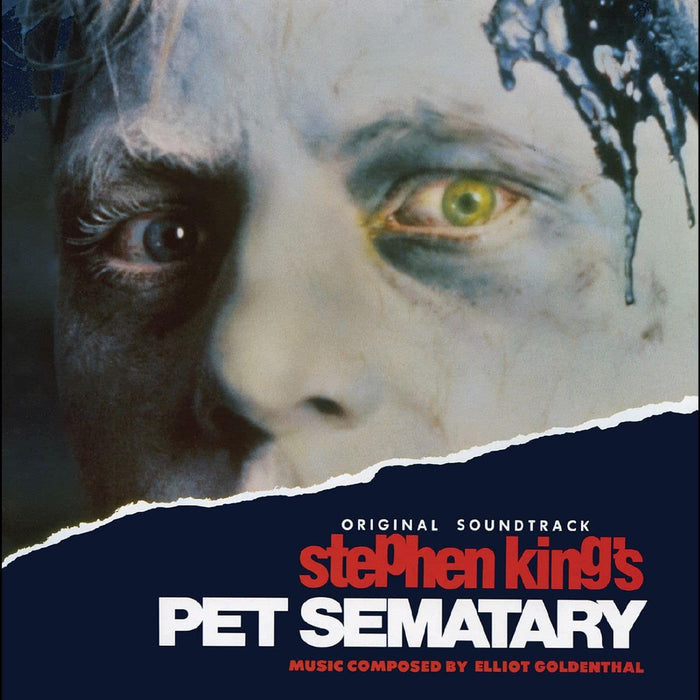 Elliot Goldenthal Stephen King's Pet Sematary Vinyl LP Neon Green With Orange Swirl 'Dead Catseye' Colour Due Out 04/09/26