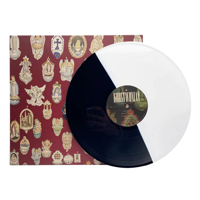 Ghost Woman Hindsight Is 50/50 Vinyl LP White & Black Colour 2024