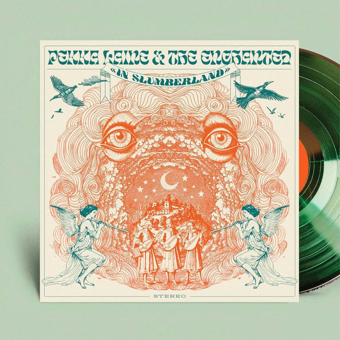 Pekka Laine Pekka Laine & The Enchanted In Slumberland Vinyl LP Transparent Green Colour Due Out 27/09/24