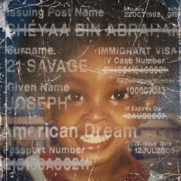 21 Savage American Dream Vinyl LP Red Colour 2024