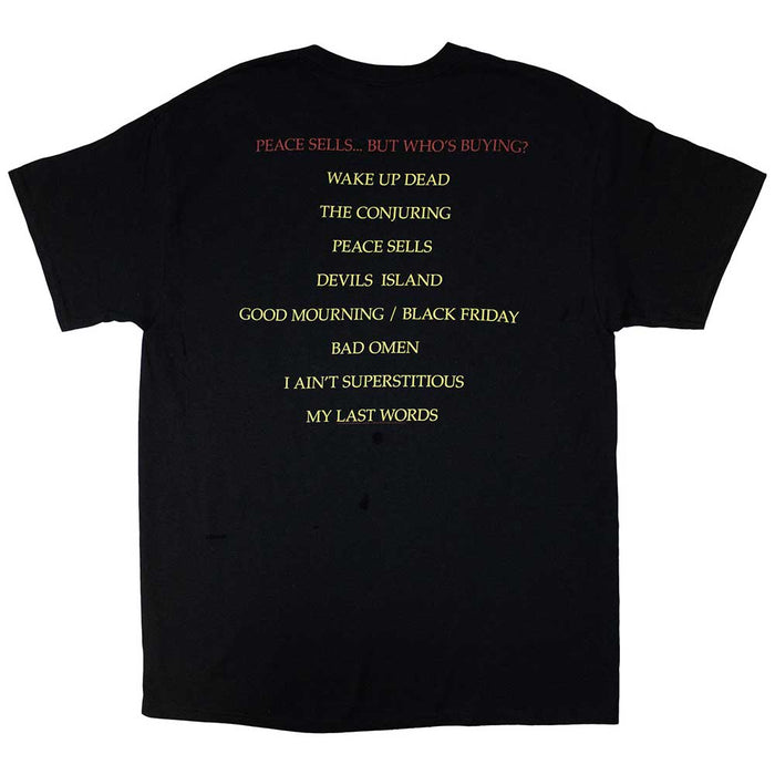 Megadeth Pease Sells Black Small T-Shirt