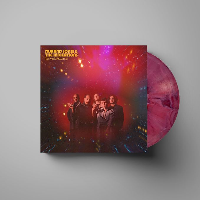 Durand Jones & The Indications Private Space Vinyl LP Indies Red Nebula Colour 2021
