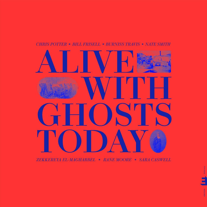 Chris Potter Alive With Ghosts Today Vinyl LP Clear Blue Colour 2026