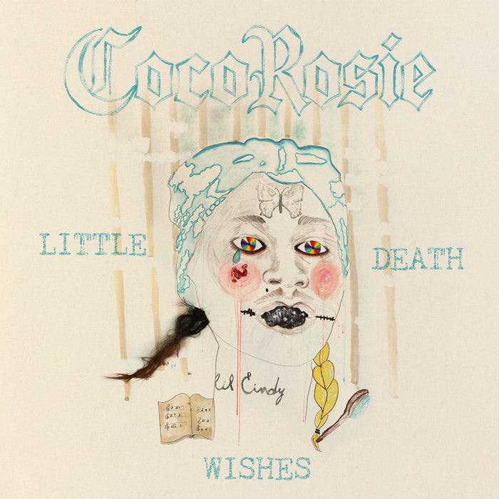 CocoRosie Little Death Wishes Vinyl LP Teardrop Aqua Colour 2025