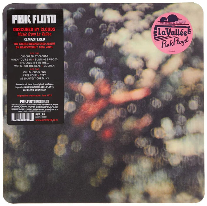 Pink Floyd Obscured By Clouds Vinyl LP Reissue 2025