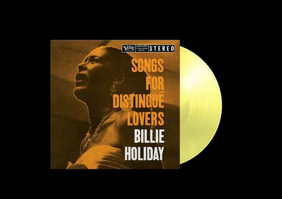 Billie Holiday Songs For Distingué Lovers VInyl LP Yellow Colour Due Out 07/03/25