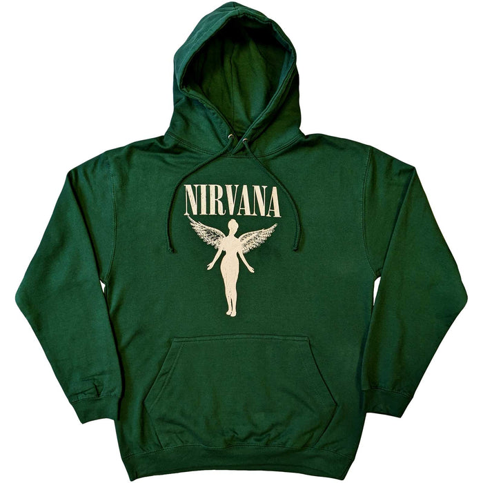 Nirvana Angelic Mono Green XL Unisex Hoodie
