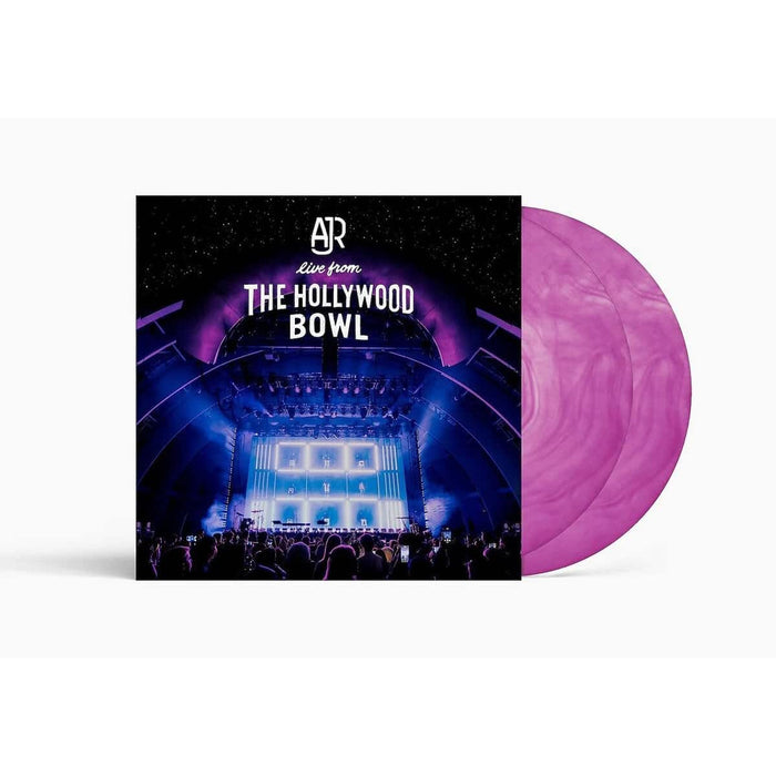 AJR Live from the Hollywood Bowl Vinyl LP Trans Galaxy Pink & White Colour Due Out 21/08/26