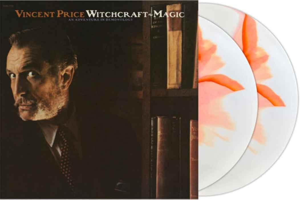 Vincent Price Witchcraft-Magic- An Adventure In Demonology Vinyl LP Flickering Orange Flame Pet Plastic Colour Due Out 16/10/26