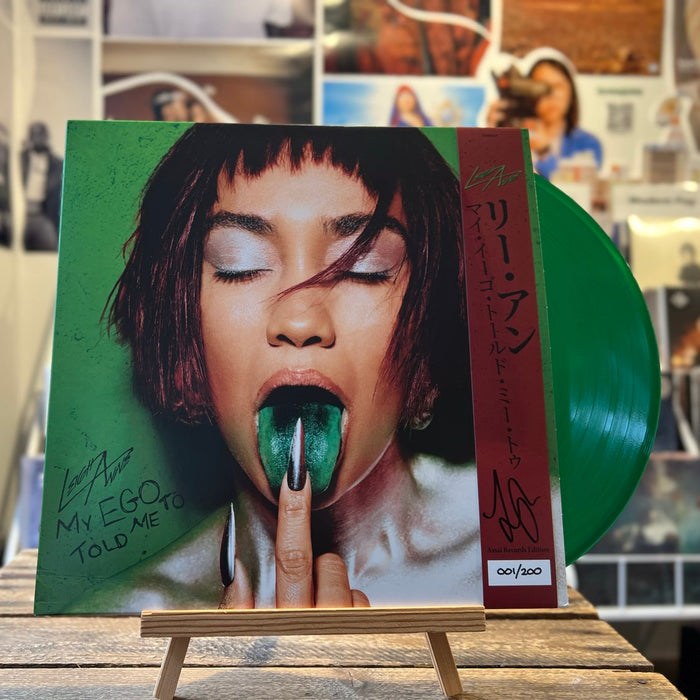 Leigh-Anne My Ego Told Me To Vinyl LP Signed Assai Obi Edition Green Colour 2026