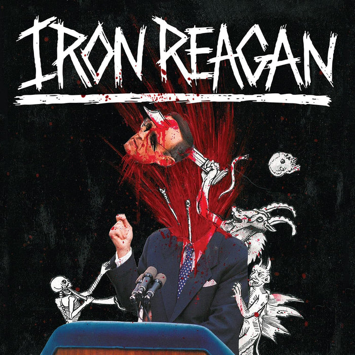 Iron Reagan The Tyranny of Will Vinyl LP White With Splatter Colour Due Out 18/09/26