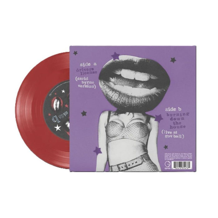 Olivia Rodrigo drivers license / Burning Down the House 7" Vinyl Single Red Translucent Colour Due Out 03/04/26