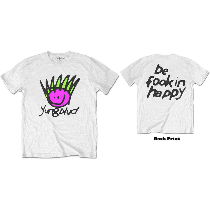 Yungblud Face White Medium T-Shirt