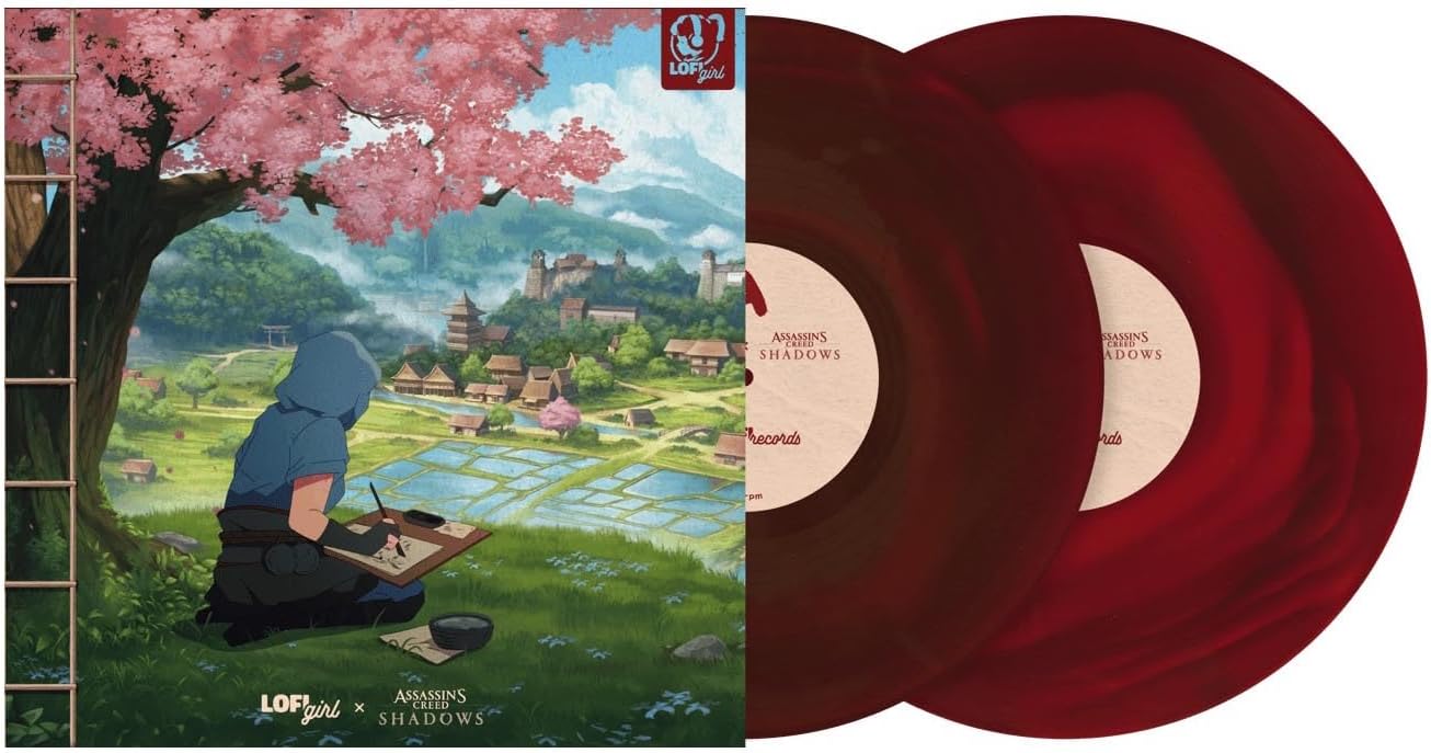Lofi Girl X Assassin's Creed: Shadows Vinyl LP Red Marble Colour 2025