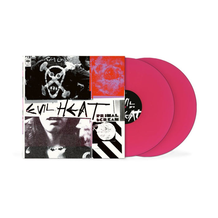 Primal Scream Evil Heat Vinyl LP Pink Colour Due Out 30/10/26