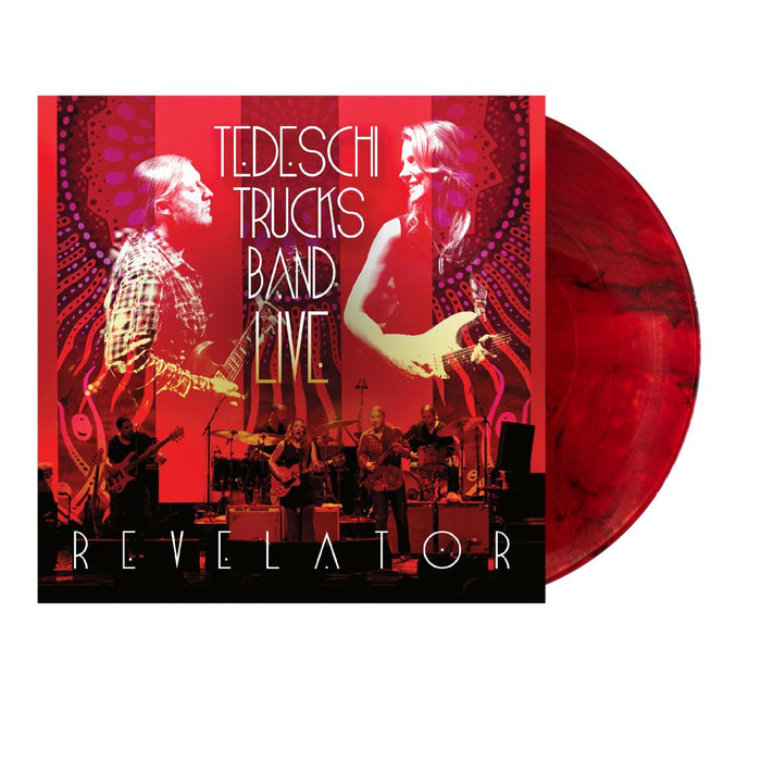 Tedeschi Trucks Band Live Revelator Vinyl LP Fire Orange w/Black Swirl Colour Due Out 03/04/26