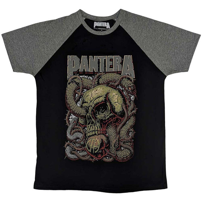 Pantera Serpent Skull Grey XX-Large Unisex T-Shirt