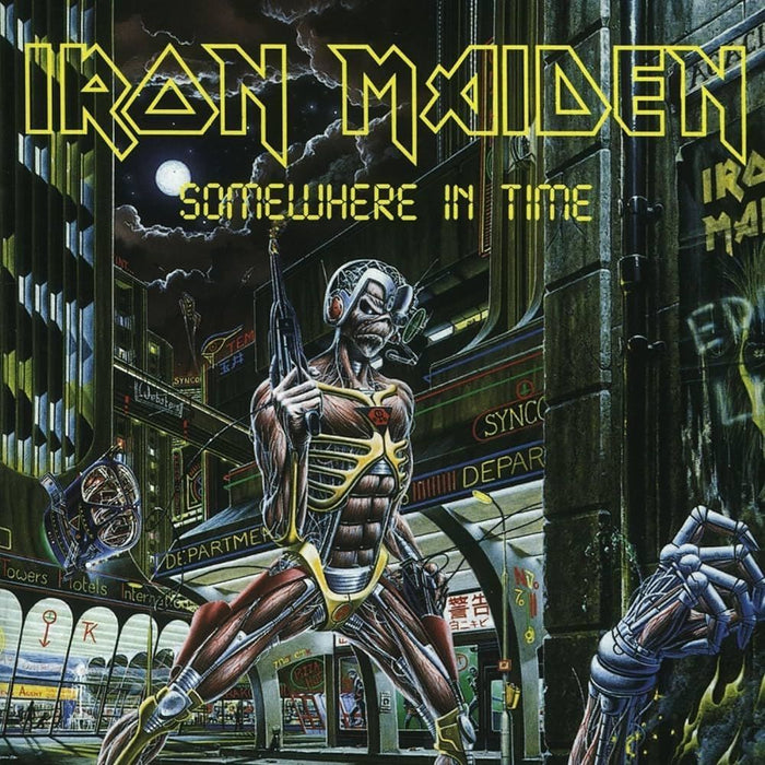 Iron Maiden Somewhere in Time Vinyl LP Reissue 2024