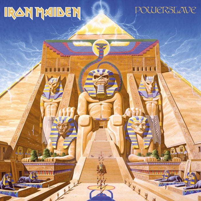 Iron Maiden Powerslave Vinyl LP Zoetrope Colour 2024