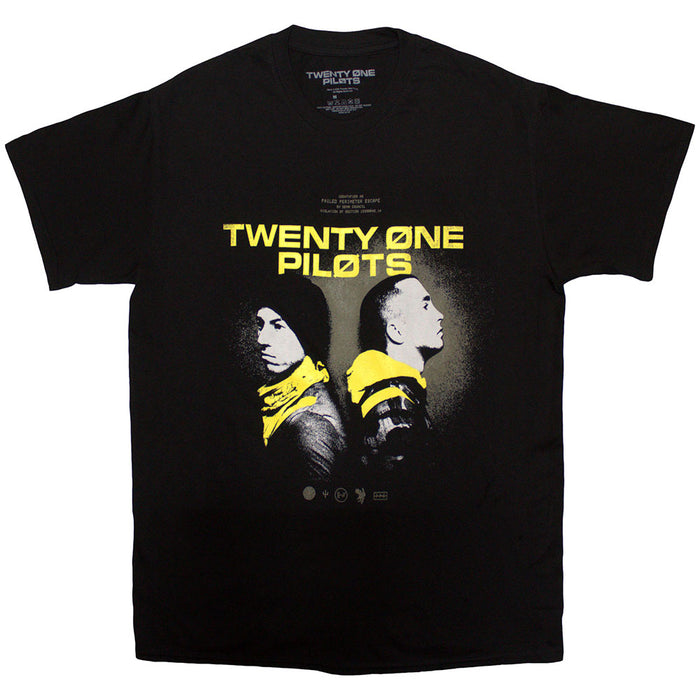 Twenty One Pilots Back to Back Black XL T-Shirt