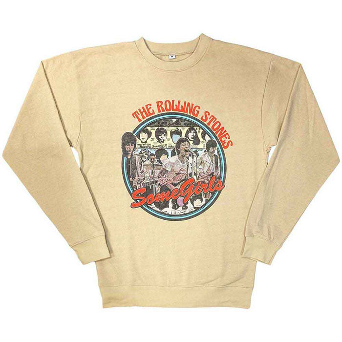 The Rolling Stones Some Girls Circle Large Sweatshirt