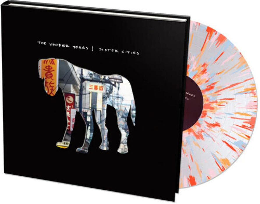 The Wonder Years Sister Cities Vinyl LP & Book Shinjuku Street Splatter Colour 2025