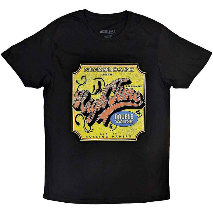 Nickelback High Time Black X-Large Unisex T-Shirt