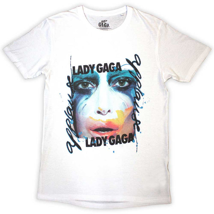 Lady Gaga Artpop Facepaint White XX-Large T-Shirt