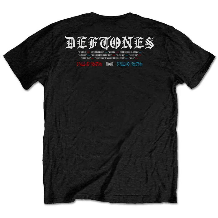Deftones Static Skull Black Small T-Shirt
