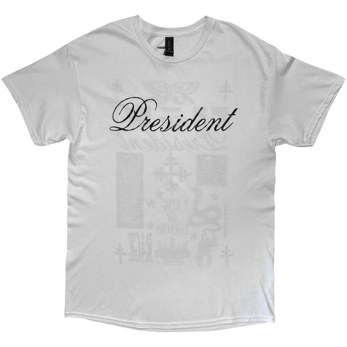President King Of Terrors White XX-Large T-Shirt