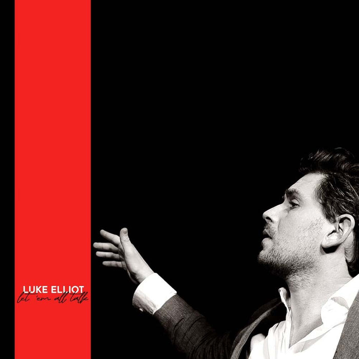 Luke Elliot Let 'Em All Talk Vinyl LP Red Colour 2023