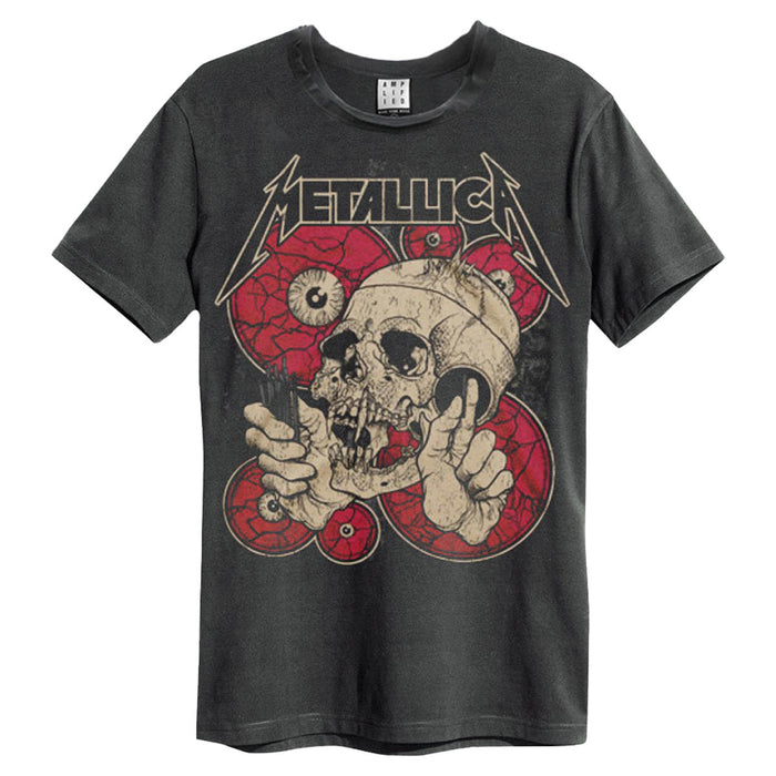 Metallica Watching You Amplified Charcoal Large Unisex T-Shirt