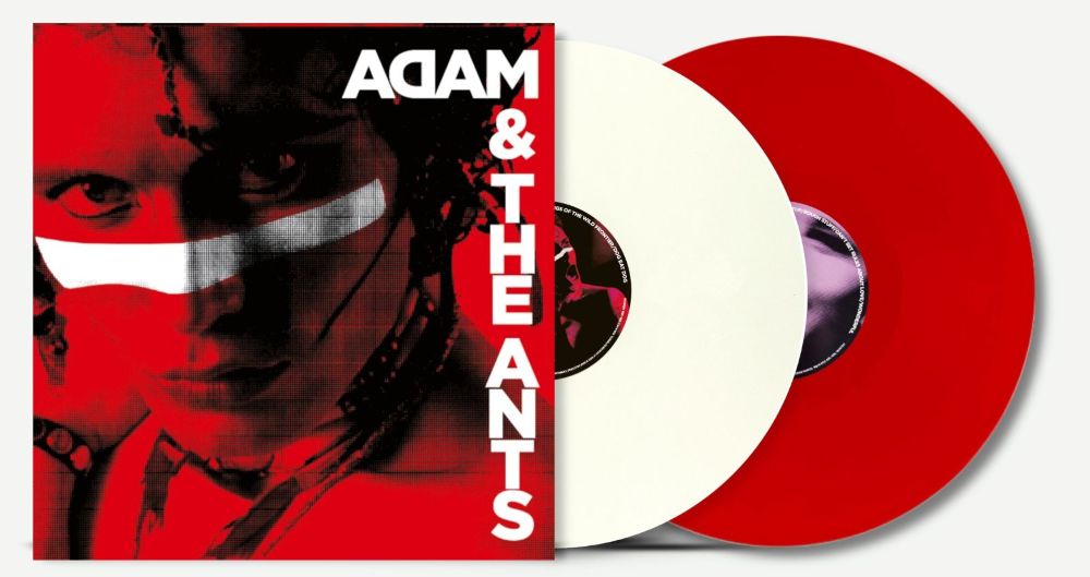 Adam Ant The Singles Vinyl LP Red & White Colour 2025